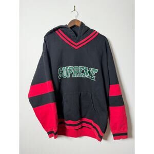 supreme hockey hooded sweatshirt